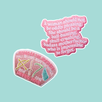 The Four Horseman Iron On Patch Set