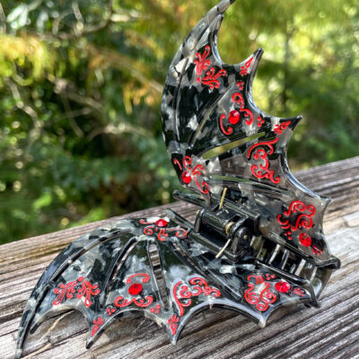 Bat Boys Claw Clip – Red