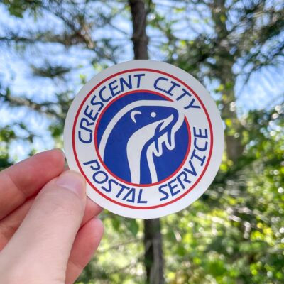 Crescent City Postal Service Sticker