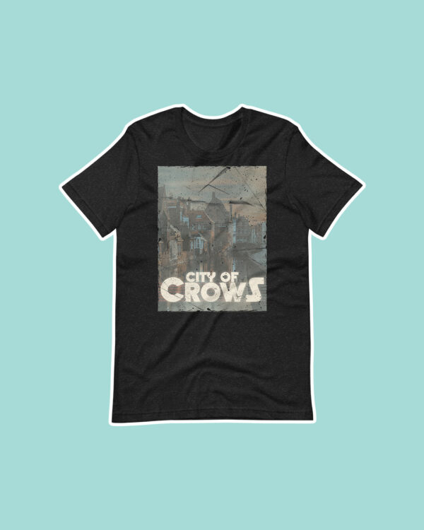 City of Crows Grishaverse Shirt Flat Lay