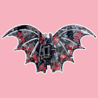 Bat Boys Claw Clip – Red