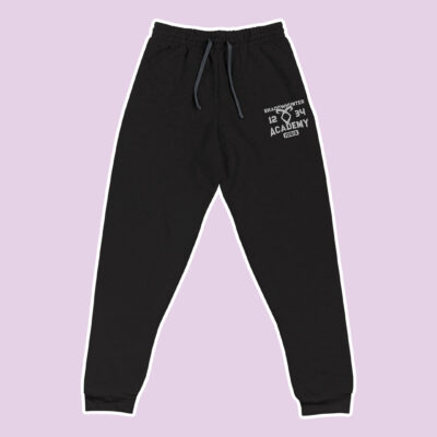 Children of Nephilim Academy Embroidered Boyfriend Joggers